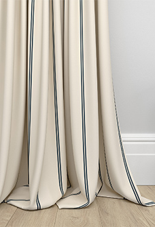 The British Stripe Co. Victoria, Polzeath No.1 - Made to Measure Curtains